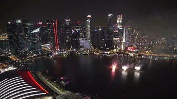 edificio en la ciudad de singapur video