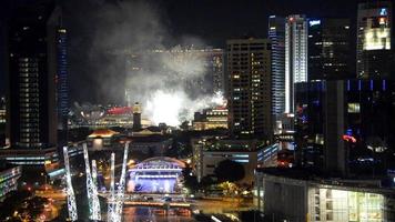 Gebäude in Singapur-Stadt video