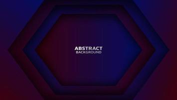 Modern Abstract Gradient Hexagonal Background vector