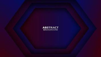 Modern Abstract Gradient Hexagonal Background vector