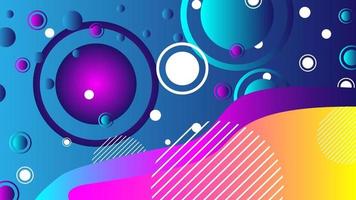 Abstract background with irregular shape vector