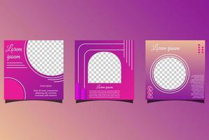 brochure templates for business and promotion purposes vector