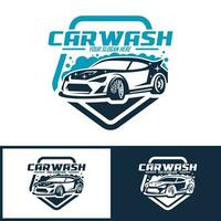 car wash logo vector