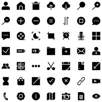 User Interface icon set