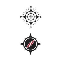 Compass icon Vector Illustration design Logo template