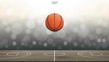 Indoor Basketball Court Concept Background 12809329 Vector Art at Vecteezy