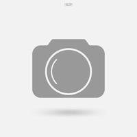 Camera sign and symbol. Photo icon or image icon. Vector. vector