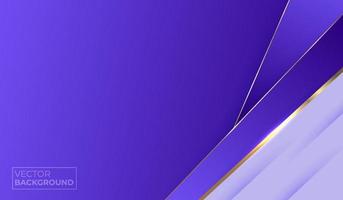 Abstract gold and purple luxury background vector