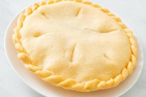 Toddy palm pies on plate photo