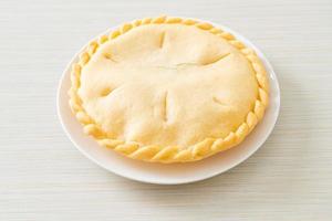 Toddy palm pies on plate photo