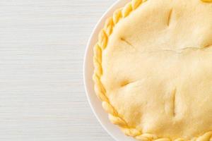 Toddy palm pies on plate photo