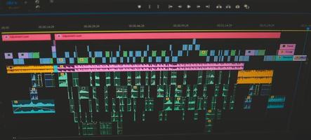 Video Editing Timeline photo