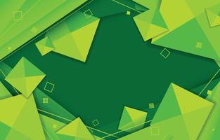Green Abstract Geometric vector