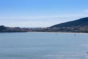 Marine views of the Atlantic ocean, Galicia, Spain photo