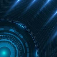 Abstract Futuristic Technology Background. vector