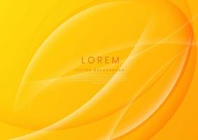 Abstract yellow and orange gradient background. vector