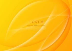 Abstract yellow and orange gradient background. vector