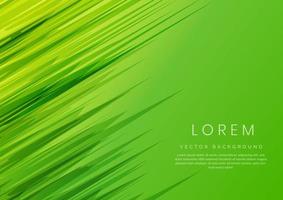 Template abstract green gradient background with lines diagonal. vector