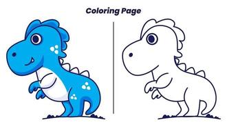 cute pounce dinosaurs with coloring pages