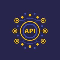 api, interfaz de programación de aplicaciones, integración de software vector