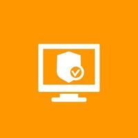 cyber security vector icon