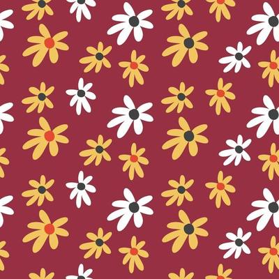 Tiny Floral Seamless Pattern Digital Paper