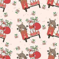 Seamless Cartoon Pattern vector