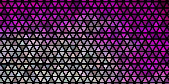 Light Pink vector layout with lines, triangles.