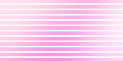 Light Pink vector background with lines.