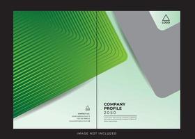 corporate company profile cover vector