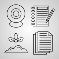 Organization Icon Set Vector illustration EPS