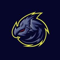 AWESOME DRAGON VECTOR MASCOT LOGO