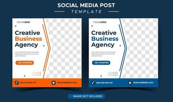 plantilla de publicación de agencia de marketing de negocios digitales de redes sociales