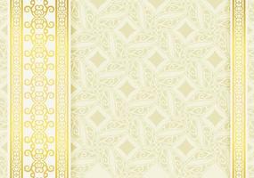 Luxury white calligraphy swirl border background vector