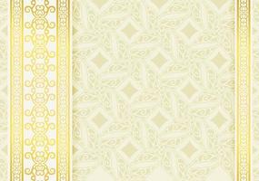 Luxury white calligraphy swirl border background vector