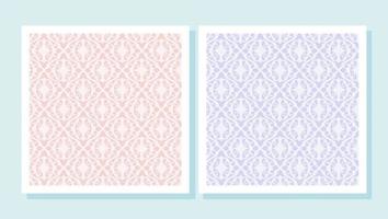 elegant white seamless pattern template vector