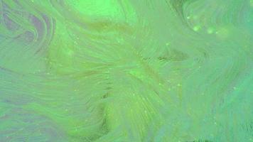 Fondo de neón verde brillante con textura abstracta video