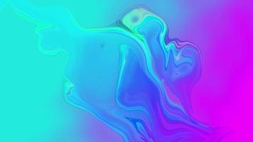 abstracte gradiënt roze blauwe vloeibare achtergrond video