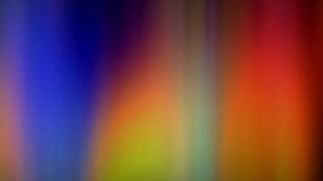 lumière multicolore vibrante scintillant des lignes verticales. video