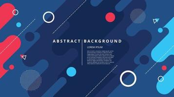 Abstract flat diagonal memphis background vector