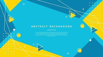 Abstract flat diagonal triangle shapes background vector