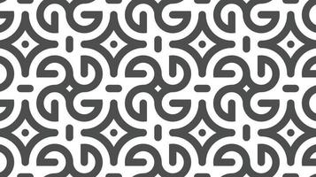 Abstract seamless rotated circle shapes pattern vector