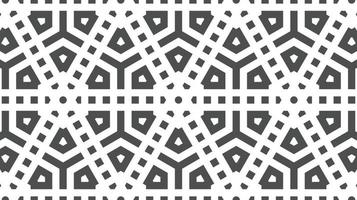Abstract seamless geometric shape lines pattern vector