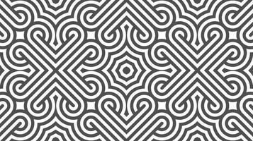 Abstract seamless geometric shape lines pattern vector