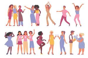 Womens Day Set vector