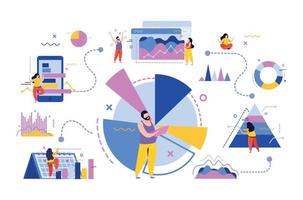 Data Flowchart Analysis Composition vector