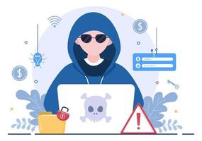 Hacker Vector Illustration