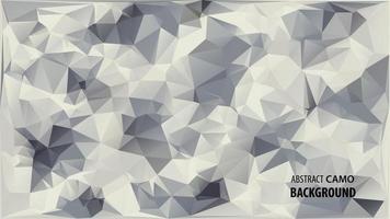 Abstract Vector Military Camouflage Background Made of Geometric