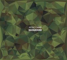 Abstract Vector Military Camouflage Background Made of Geometric