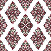 Native tribal pattern, outline style vector